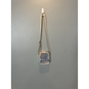 Fydelity Holographic Brick Bag Crossbody Festival Iridescent